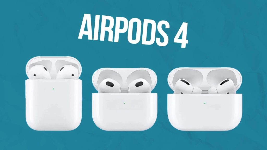 Осенью Apple выпустит 2 модели AirPods 4