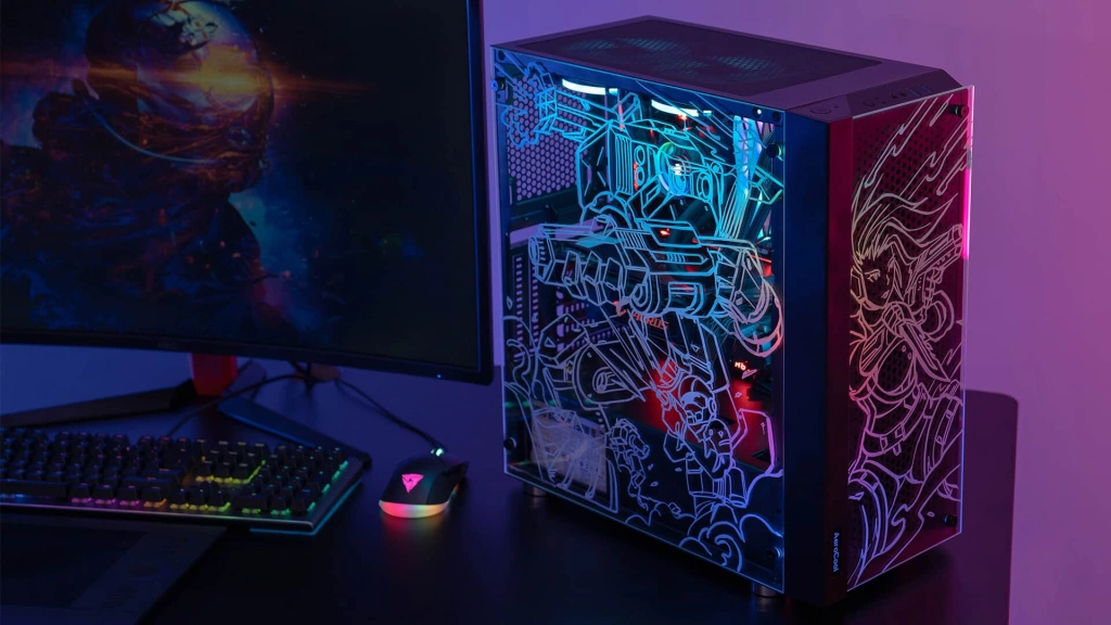Новый игровой корпус от Aerocool, на котором можно бесконечно рисовать  – нужно больше креатива!