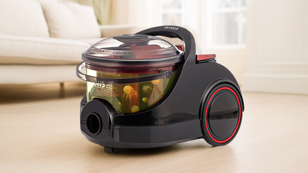 Пылесос Arnica с системой DWS против аллергии на пыль: как я убираюсь без чихания и красных глаз