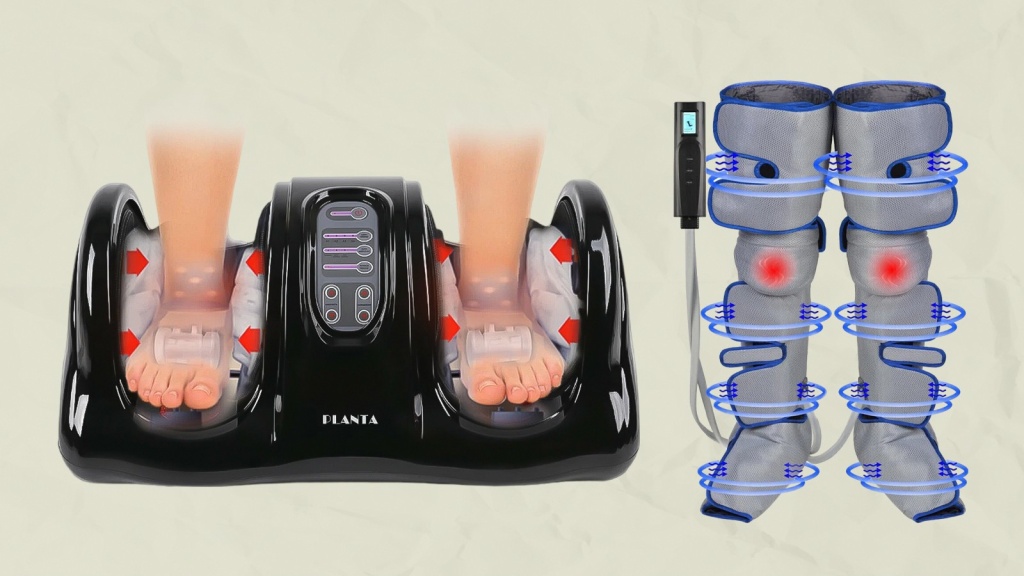 Лучшие электрические массажёры для ног в 2024 году