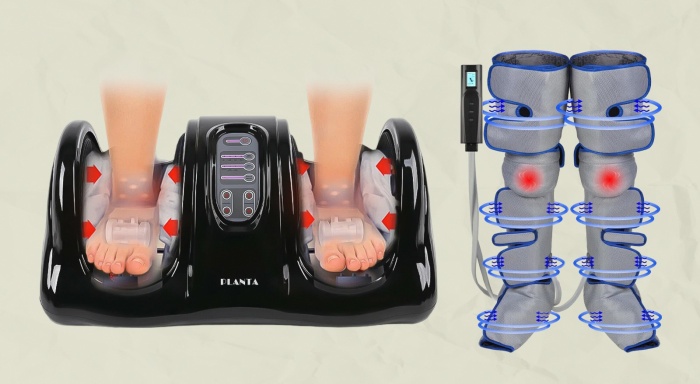 Лучшие электрические массажёры для ног в 2024 году