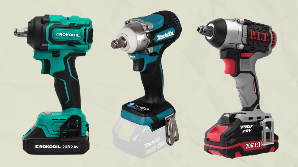 Топ-5 ударных гайковертов для гаража 2025