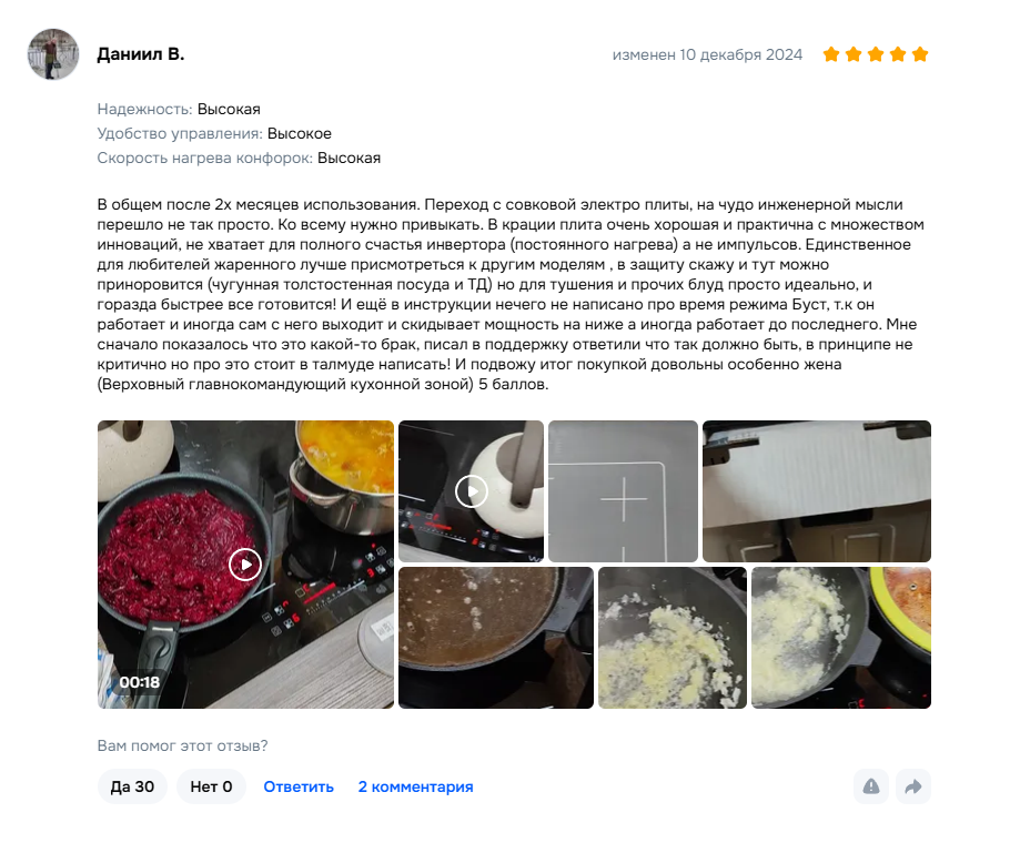 5 лучших индукционных варочных панелей в 2025 году