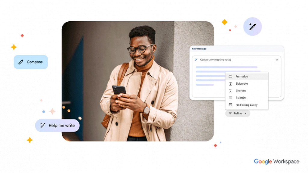 Нейросети проникли в каждый угол: Google подключит ИИ к Google Docs и Gmail
