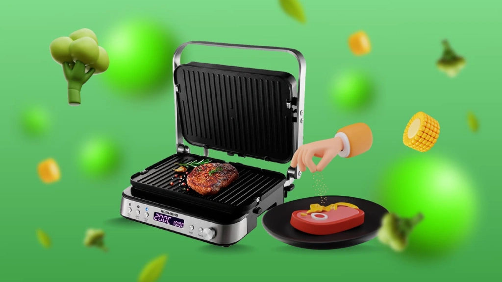 Обзор электрогриля Redmond SteakMaster RGM-M819D