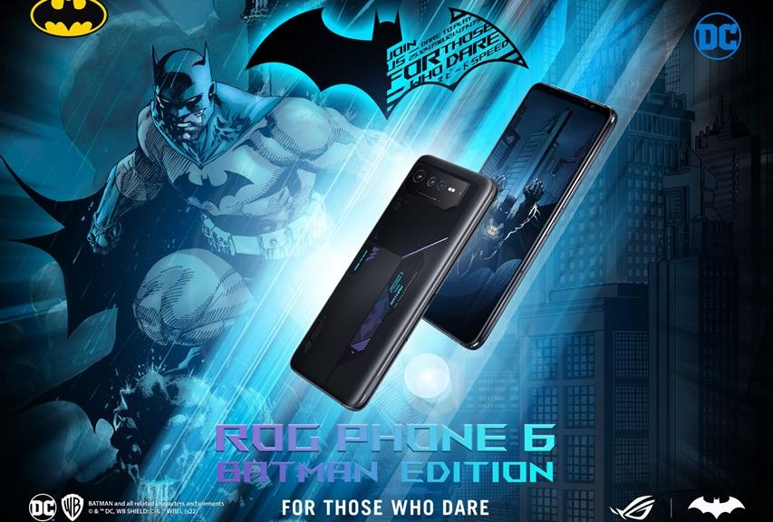 Этому смартфону нужен герой. Показали супергеройский смартфон Asus ROG Phone 6 Batman Edition