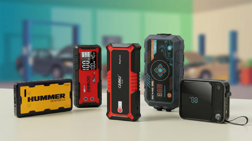 Лучшие портативные пуско-зарядные устройства в 2025 году