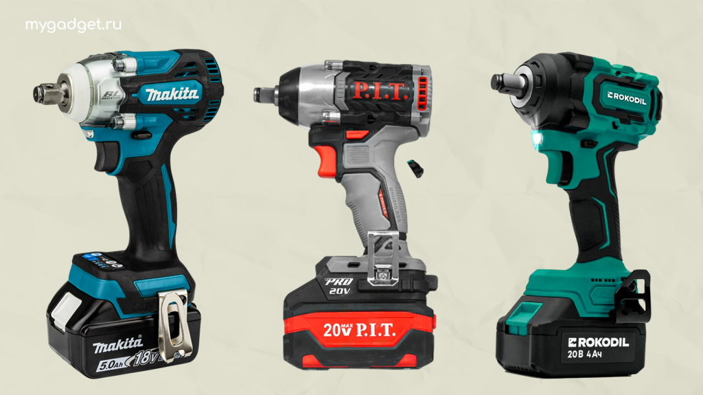 Топ-5 ударных гайковертов для гаража