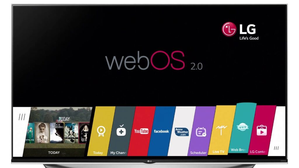 фото телевизора с WebOS