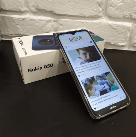 Фото смартфона Nokia G50