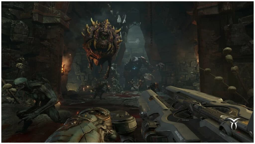скрин из игры Doom