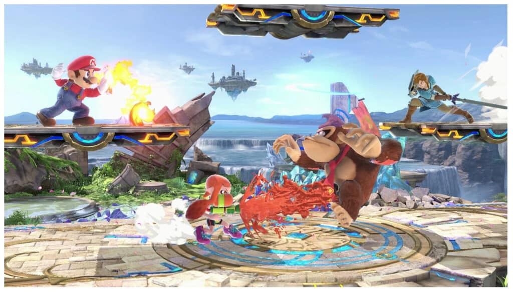 скрин из игры Super Smash Bros. Ultimate