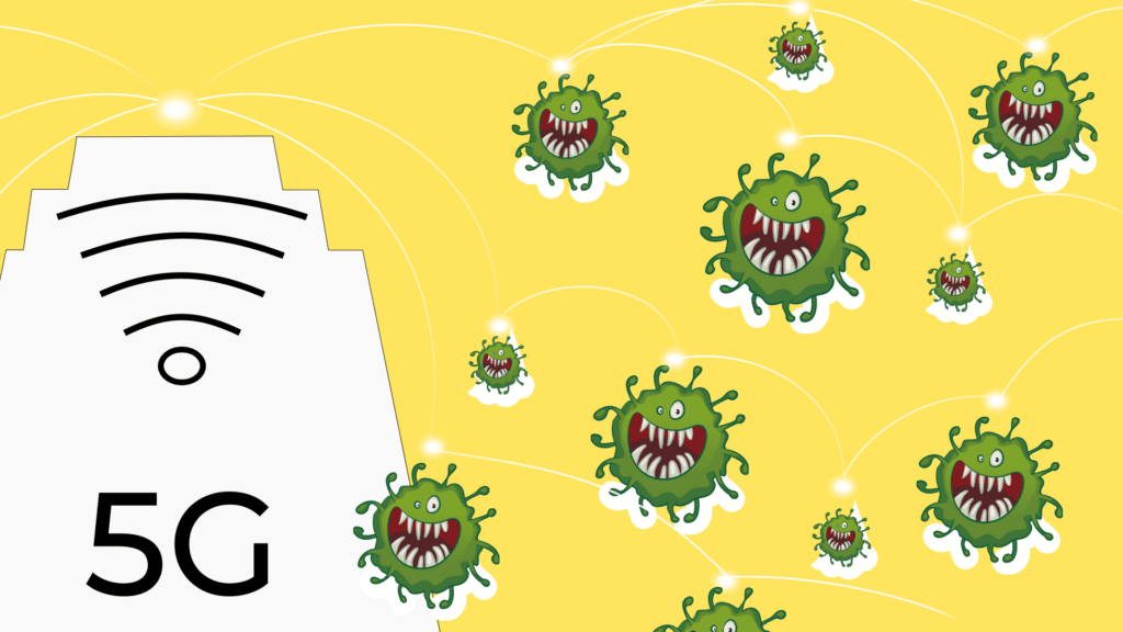иллюстрация умеет ли 5G «раздавать» коронавирус?