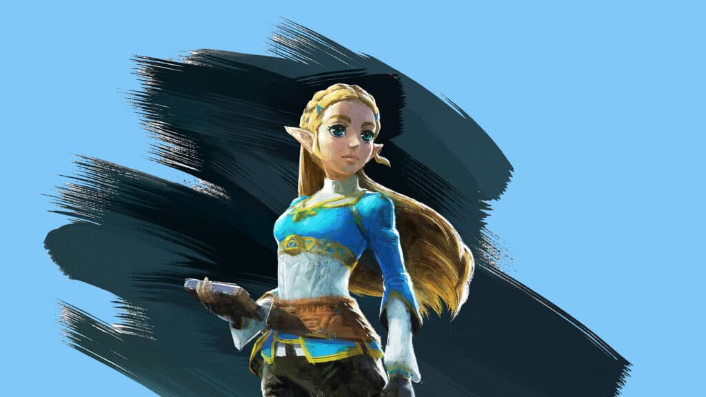 персонаж из игры Zelda: Breath of The Wild