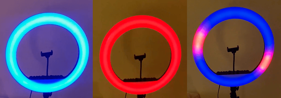 Фото кольцевой лампы Soft Ring Light RL-18 RGB