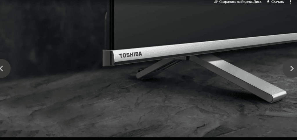 Фото рамок телевизора Toshiba 65C450KE