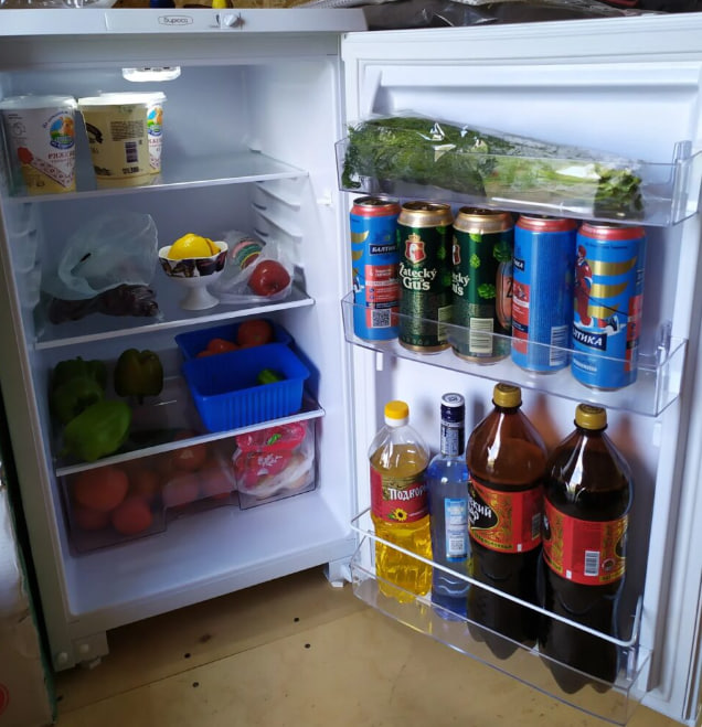 Фото узкого холодильника Бирюса 109