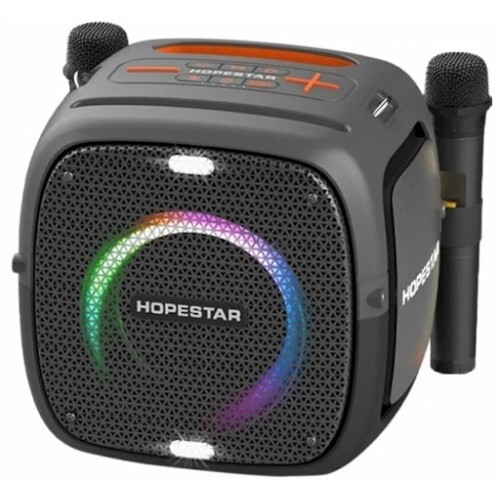 Портативная колонка Hopestar Party One с микрофонами