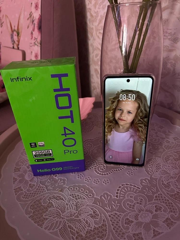 Infinix HOT 40 Pro — лучший китайский смартфон с IPS экраном