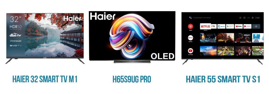 Модели телевизоров Haier