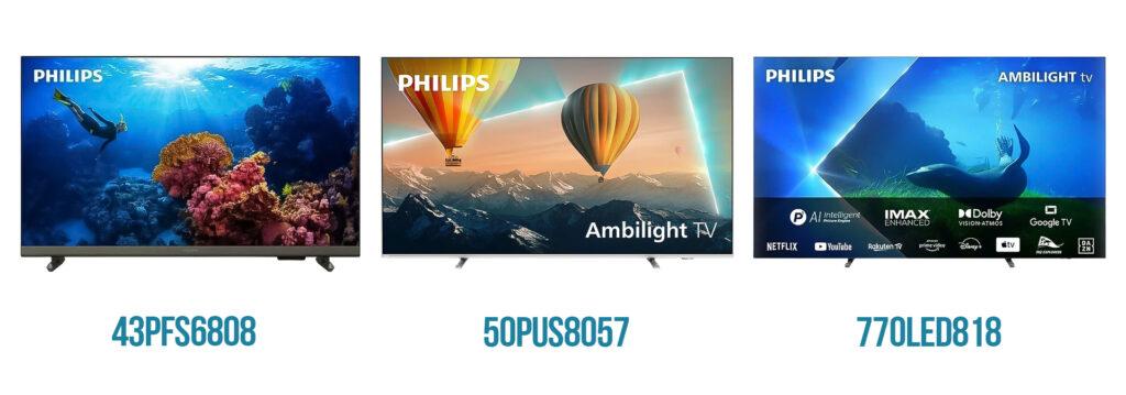 Модели телевизоров Philips