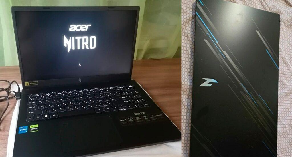 Фото игрового ноутбука Acer Nitro V15 