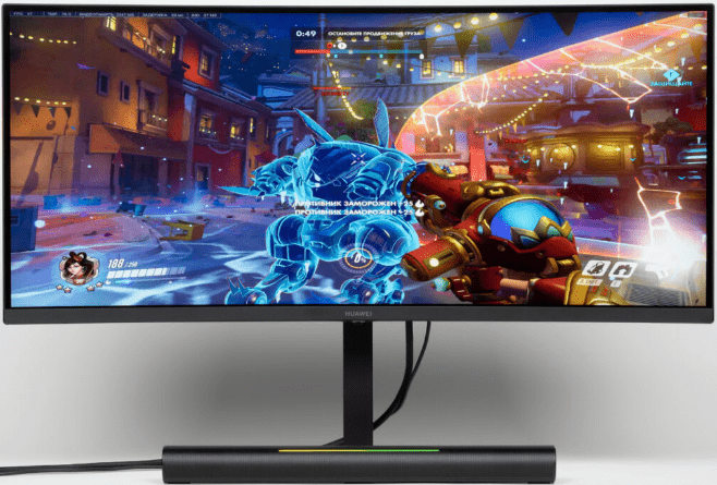 Фото игрового компьютерного монитора Huawei MateView GT 34