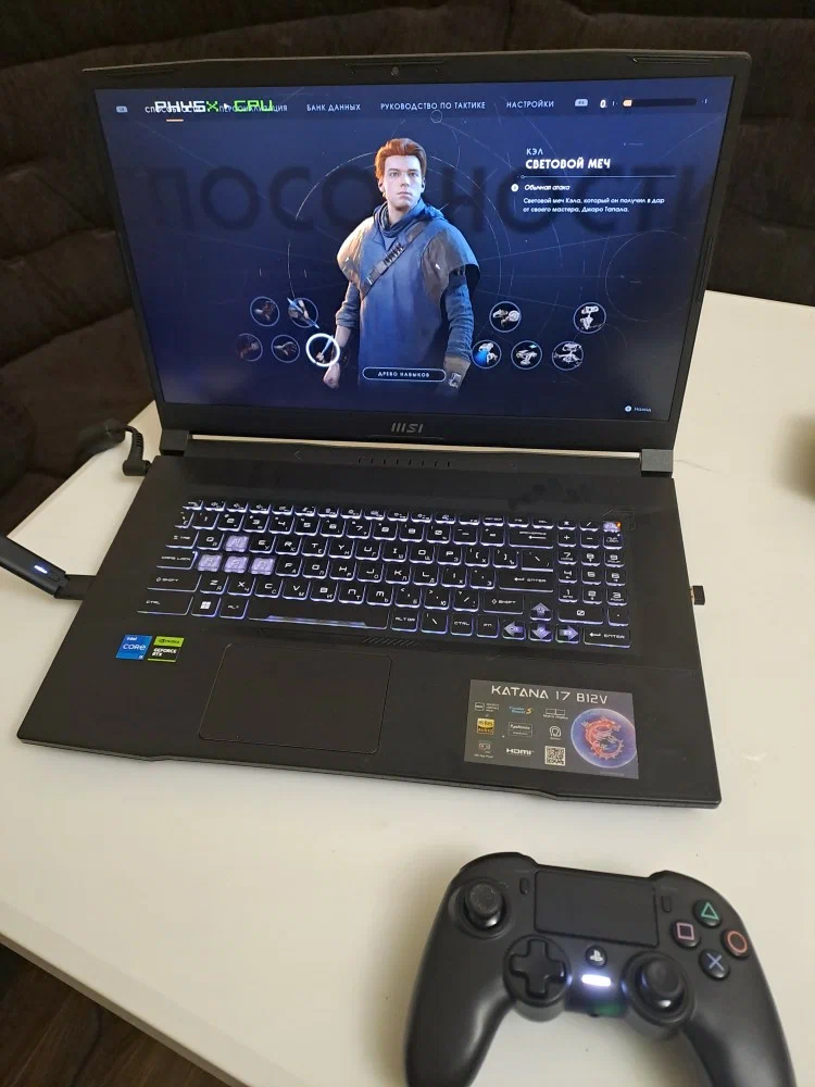 Фото игрового ноутбука MSI Katana 17 B12VEK-268XRU