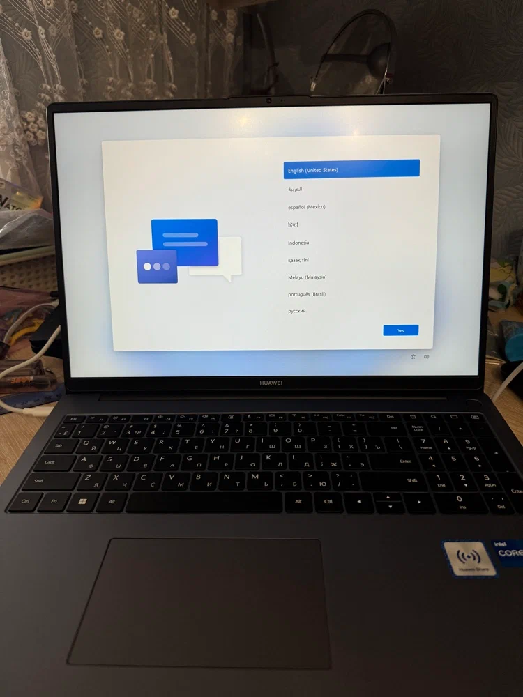 Фото ноутбука HUAWEI MateBook D 16 2024