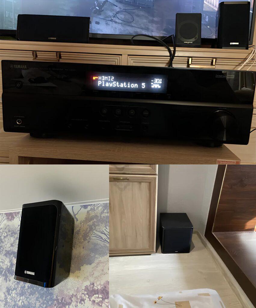 Фото домашнего кинотетра YAMAHA YHT-1840