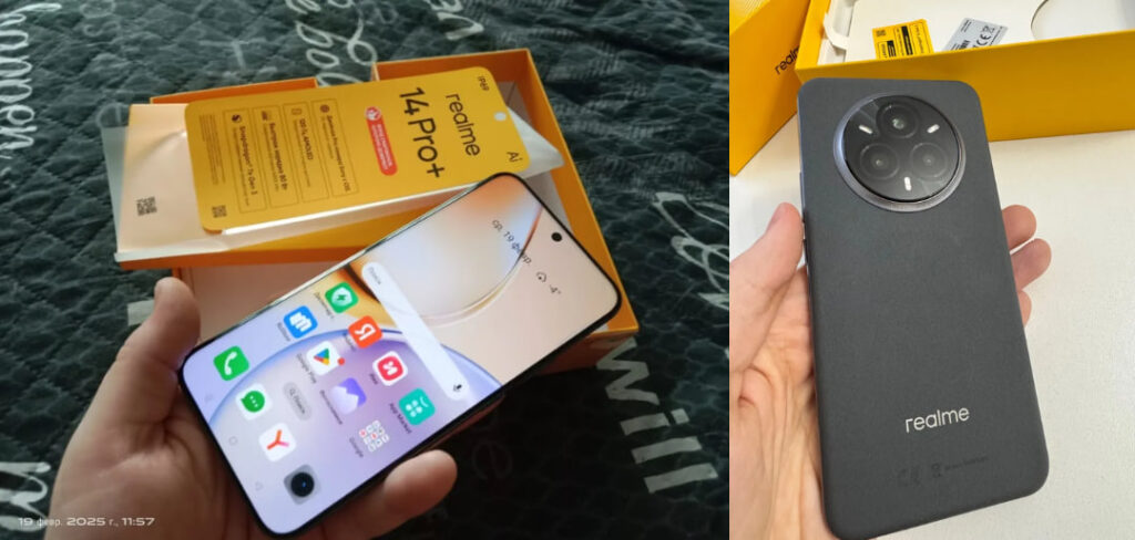 Фото смартфона Realme 14 Pro Plus