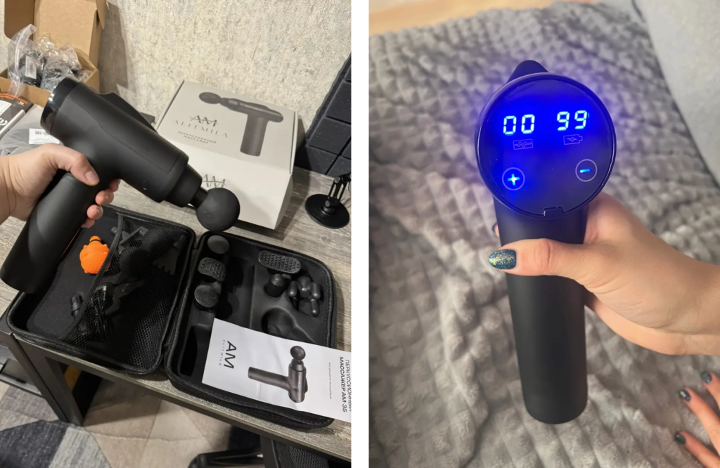 Фото перкуссионного массажера ALITMILA Massage Gun