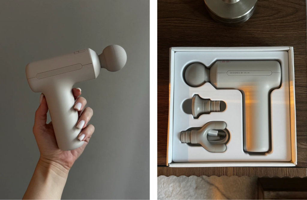 Фото перкуссионного массажера Xiaomi-Mijia