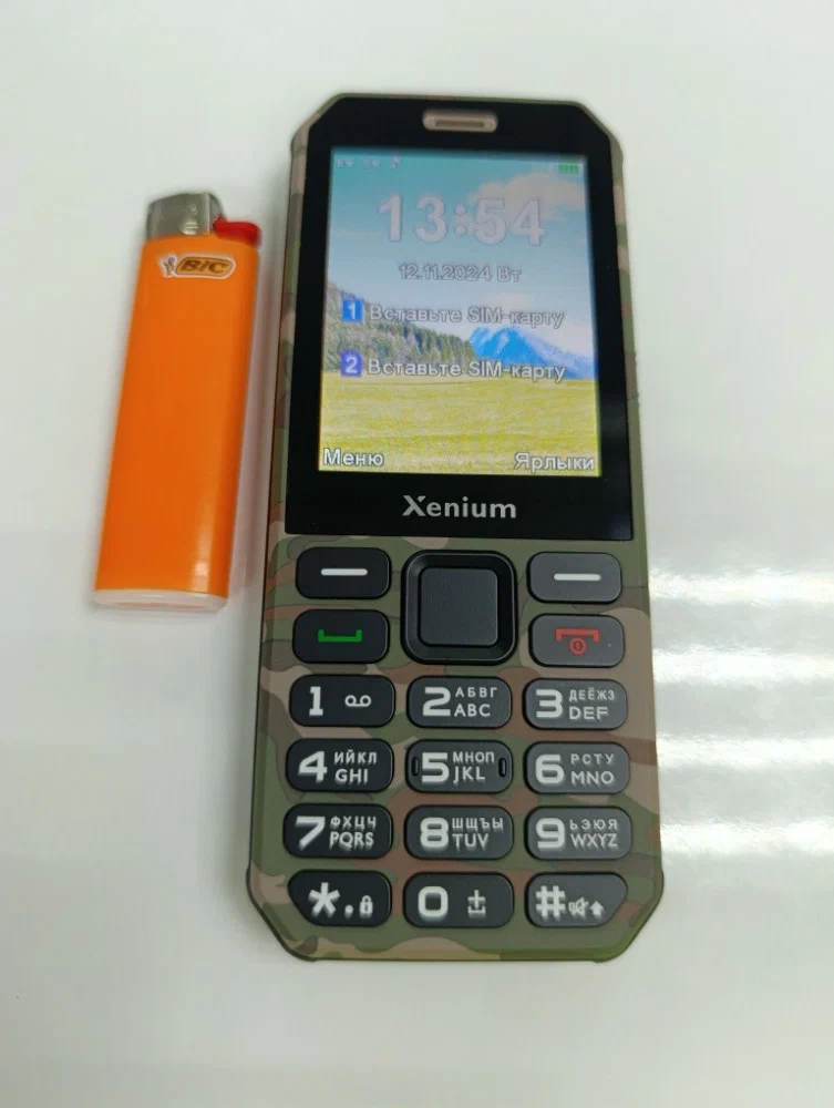 Фото кнопочного телефона Xenium X300