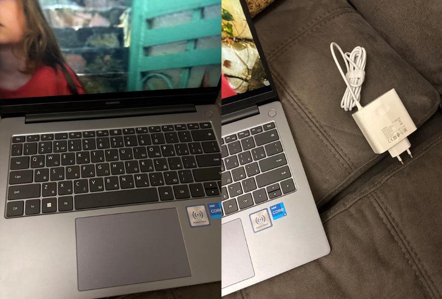 Фото комплектации ноутбука Huawei MateBook D14