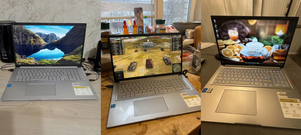 Фото ноутбука Asus X1704ZA-AU394