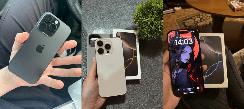 Фото устройства iPhone 16 Pro