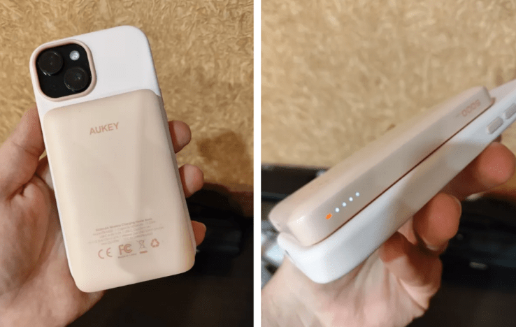 Фото повербанка Aukey Magnetic