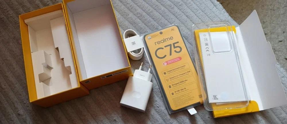 Комплектация смартфона Realme C75