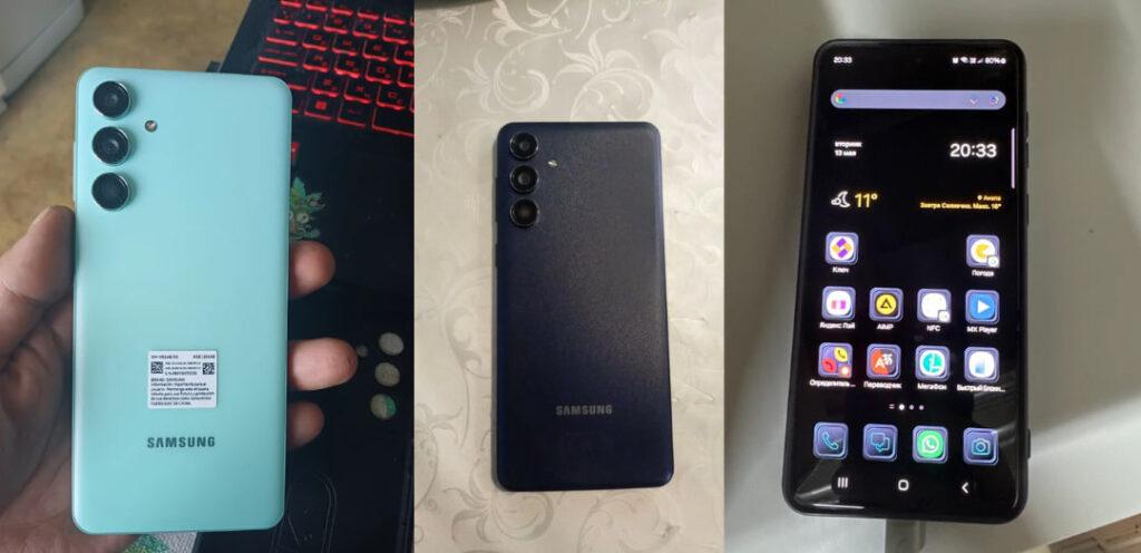 Фото смартфона Samsung Galaxy M55