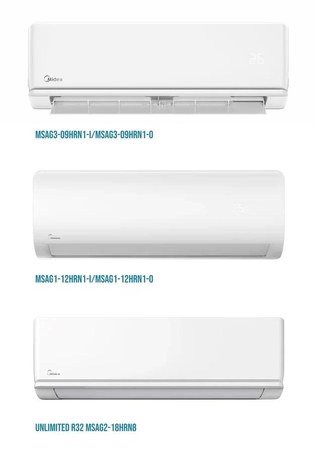Фото кондиционеров бренда Midea