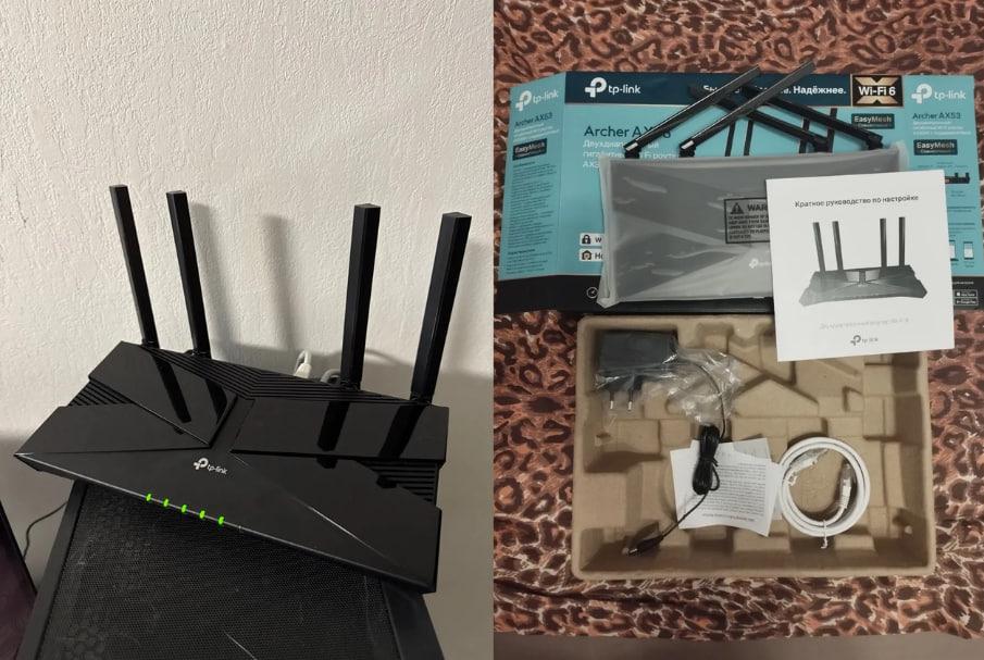 Фото Wi-Fi роутера TP-Link Archer AX53