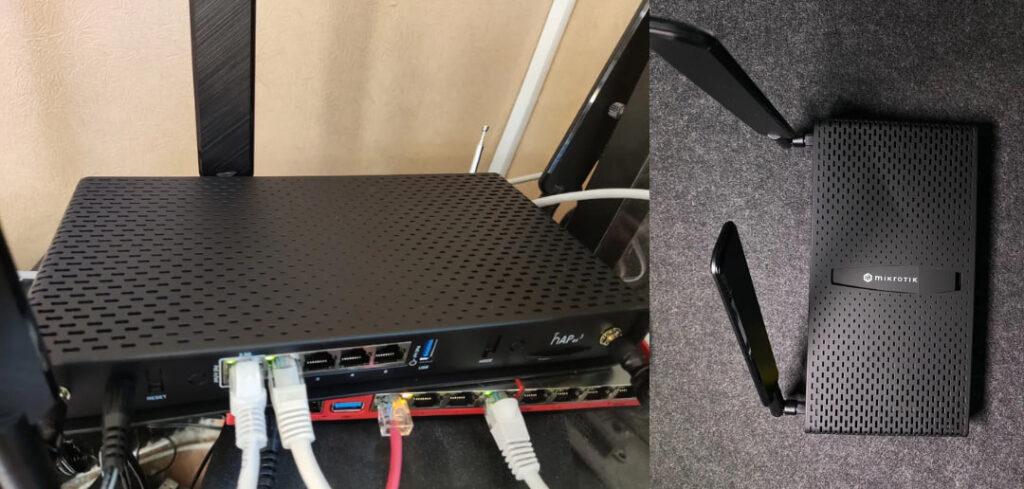 Фото Wi-Fi роутера Mikrotik hAP ax3