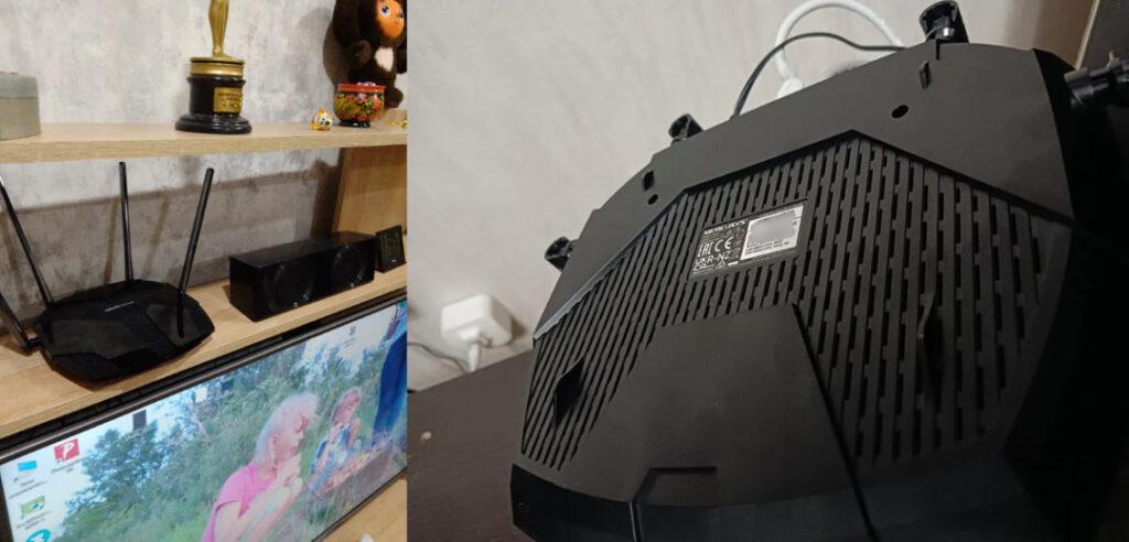 Фото Wi-Fi роутера Mercusys MR80X