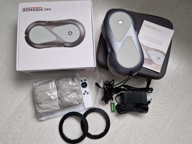 Фото робота-мойщика окон Zen Domashi