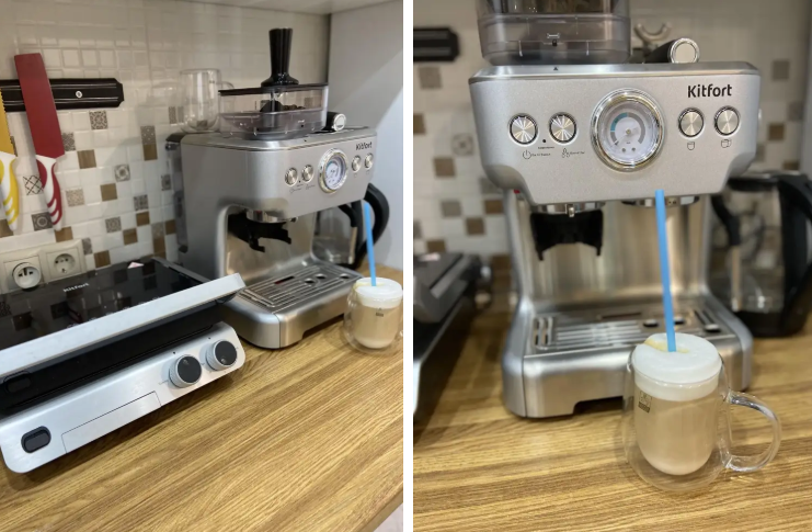 Фото кофейной станции Kitfort КТ-755