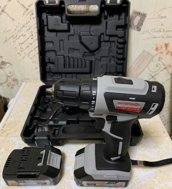 Фото шуруповерта ИНТЕРСКОЛ ДА-10/18В МиниМАКС